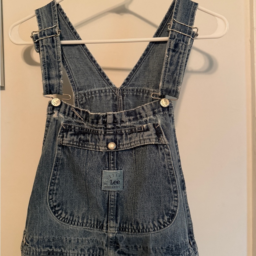 Lee Blue Denim Overalls Classic Workwear